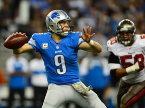 Detroit Lions quarterback Matthew Stafford. (USA Today Sports)