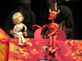 The Devil's Circus is presented by The Wishes Mystical Puppet Company.