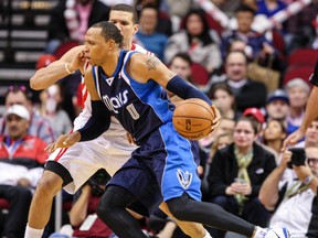 Dallas Mavericks small forward Shawn Marion (0) drives the ball during the second quarter against the Houston Rockets at Toyota Center. (Troy Taormina-USA TODAY Sports)