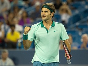 Roger Federer (SUI) won the Western and Southern Open title in Cincinnati on Sunday. (Aaron Doster-USA TODAY Sports)