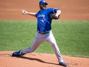 Does Brandon Morrow's potential trump his sketchy health record when it comes time for the Blue Jays to decide whether to keep him or buy him out? (AFP)