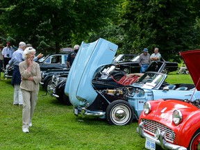 Boots ’n Bonnet Car Club celebrates British engineering on Sunday at its annual car gathering that saw more than 80 different owners register their vehicles. (Alex Pickering/For The Whig-Standard)