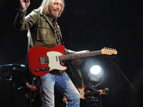 Tom Petty performs Sunday night at Rexall Place in Edmonton. (Dale MacMillan photo)