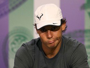 Rafael Nadal of Spain has pulled out of the U.S. Open. (REUTERS)