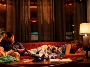 Daniel Radcliffe and Zoe Kazan in "The F Word."