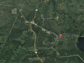 One person dead and three injured in crash north of Conklin. Google Maps