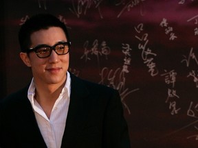 Hong Kong actor Jaycee Chan arrives at the Hong Kong Film Awards in this April 19, 2009 file photo. REUTERS/Tyrone Siu