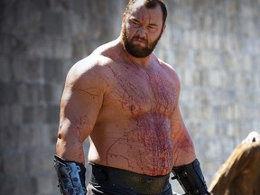 Hafthor Bjornsson played The Mountain in season four of 'Game of Thrones.'