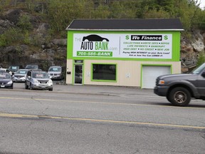 Gino Donato/The Sudbury Star
The Auto Bank is located on The Kingsway.