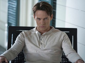 Bill Compton, played by Stephen Moyer, in a scene from True Blood. (Handout)
