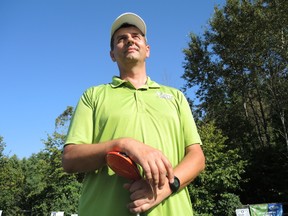 When he was young, Vinko Surla was told he likely wouldn't live. He got his left leg amputated and, four years ago, discovered golf. (TIM BAINES/OTTAWA SUN)