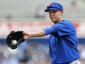 Blue Jays pitcher Aaron Sanchez has been lights out coming out of the bullpen since he was called up. In his nine appearances, he has a 1.80 ERA. (AFP)