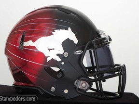 Signature Look Stampeders helmet