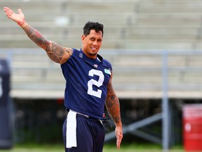 Argos running back Chad Owens might suit up against the Edmonton Eskimos this weekend at Commenwealth Stadium.