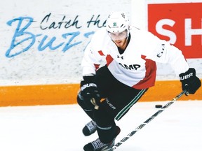 Dallas forward Tyler Seguin, at the BioSteel Hockey Camp on Wednesday, says although he doesn’t really follow the new science of hockey analytics, the new-fangled statistics are here to stay. (Veronica Henri/Toronto Sun)