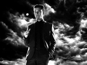 Joseph Gordon Levitt in Sin City: A Dame to Kill For. 

(Courtesy)