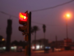 red light filer