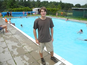 Christopher Dennison, 20,  is being hailed as a hero for saving a man from drowning at the Landon Bay campground earlier this month. (Wayne Lowrie/QMI Agency)