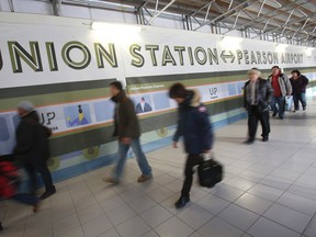 Views of Union Station where the new Union Pearson Express will be built. (Jack Boland/Toronto Sun)
