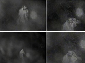 Images show a person of interest in the break-in at the Ottawa home of Liberal Leader Justin Trudeau. (OTTAWA POLICE submitted images)