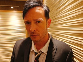 Musician Scott Weiland is pictured at the Soho Metropolitan Hotel in Toronto in this July 18, 2014 file photo. (Michael Peake/QMI Agency)