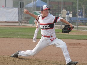 The Whitesox received a complete game from their ace Ben Erwin in a 6-0 win over Saskatchewan to start their journey in the 2014 U15 Western Canada Baseball Championship, played in the Grove from Aug. 14 to 17. While they won this game, the Sox managed only one more victory over the weekend to end up fourth overall. The team from B.C. ended up as the gold medal winners with a thrilling 2-1 win over Sherwood Park, with the winning run being scored in the bottom of the last inning. The Whitesox are now off to the national championships in Vaughan, Ont. - Gord Montgomery, Reporter/Examiner