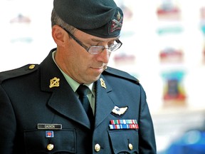 Warrant André Gagnon was acquitted of sexual assault. (SIMON CLARK / QMI AGENCY FILE PHOTO)