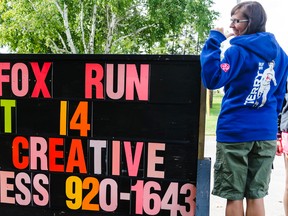 Co-organizer of SAO Fitness' annual Terry Fox Run, Lee Ann Fitzgibbon, is running for her brother who died at the age of 19 while battling Leukemia. “There probably isn’t one person who hasn’t been touched by cancer," she said. Stirling On. August 21, 2014 Lacy Gillott/TheIntelligencer/QMI Agency