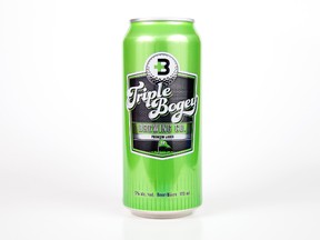 Triple Bogey Lager is the brainchild of former St. Thomas Golf & Country Club pro shop staffer Geoff Tait. (Contributed photo)