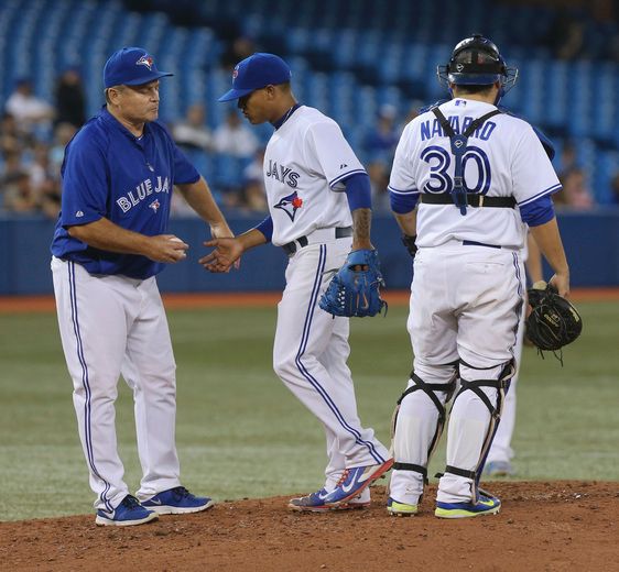 Tempers flare as Blue Jays drop series against Rays with blowout loss