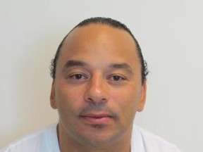 Norman Gilbert Riel, 41, escaped from Mission Institution in B.C. on Sunday, Aug. 24, 2014, RCMP said. Riel was serving a sentence for second-degree murder. (Photo: RCMP/Handout/QMI Agency)