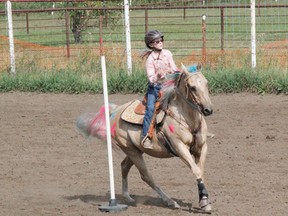 On Aug. 19 59 young riders took part in the 2014 Brazeau Junior Rodeo Association season finals at the Lindale Rodeo Grounds.