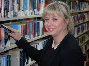 Sandra Poczobut took over this month as the Elgin County Library's new manager of programming and community outreach. 
Ben Forrest/Times-Journal