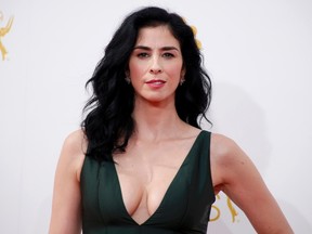 Actress Sarah Silverman arrives at the 66th Primetime Emmy Awards in Los Angeles, California August 25, 2014. (REUTERS/Lucy Nicholson)