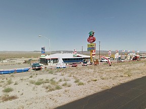 Last Stop shooting range in White Hills, Ariz.
(Screenshot from Google Maps)