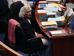 Interim Councillor Ceta Ramkhalawansingh at Toronto City Hall final day in council on Tuesday, August 26, 2014. (Jack Boland/Toronto Sun)
