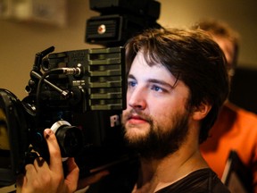 Danny Dunlop, director of photography for the locally produced independent film Liminality, which premieres at Highland Cinema September 25 (Photo submitted).