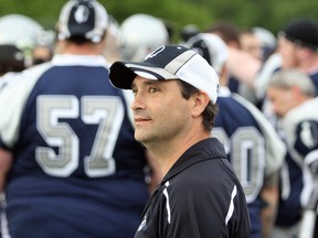 Sudbury Spartans head coach Junior Labrosse was named co-winner of the NFC coach of the year award Wednesday.