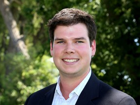 Ryan Low is running for councillor in King's Town District in the November Kingston municipal election. (Ian MacAlpine/The Whig-Standard)