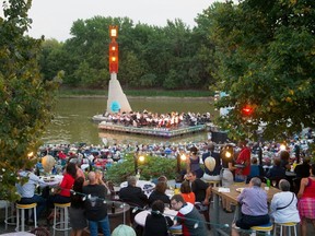 The 2013 Prairie Barge Festival ... actually on a barge. But they'll make do this weekend.