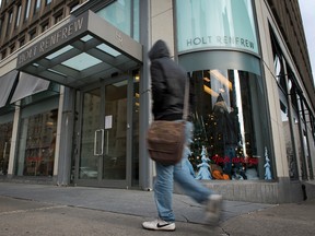 More than 70 people will be without a job when Holt Renfrew closes its doors in January 2015. QMI Agency