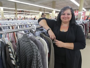 Sherri Hill is the manager of Winnipeg's new Value Village, the store is located at 970 Narin Ave.   Thursday, Aug 28, 2014.  Chris Procaylo/Winnipeg Sun/QMI Agency