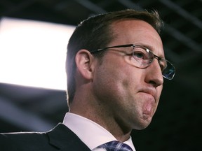 Justice Minister Peter MacKay takes part in a news conference on Parliament Hill in this June 4, 2014 file photo. (REUTERS/Chris Wattie)