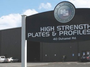 Company photo
High Strength Plates and Profiles Inc. has a production facility located in Lively.