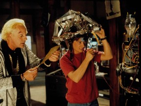A scene from Back to the Future III