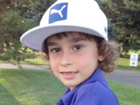 The Grove’s Maxim McKenzie finished 41st overall in his age group at the U.S. Kids Golf World Championship, held in North Carolina in late July. - Gord Montgomery, File Photo
