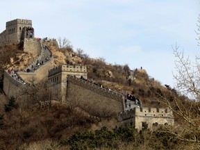 The magnificent Great Wall near the Northern entrance near Badaling, China. IAN ROBERSTON PHOTO
