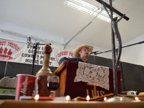 Albertan musician Allen Christie was one of the talented performers on hand for this year's successful Cowboy Poetry Festival. - Thomas Miller, File Photo