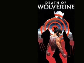 Death of Wolverine comic book cover. 

(Courtesy)