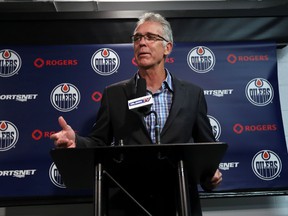 Craig MacTavish says in July and August, every team in the NHL believes it is a winner. (Perry Mah, Edmonton Sun)